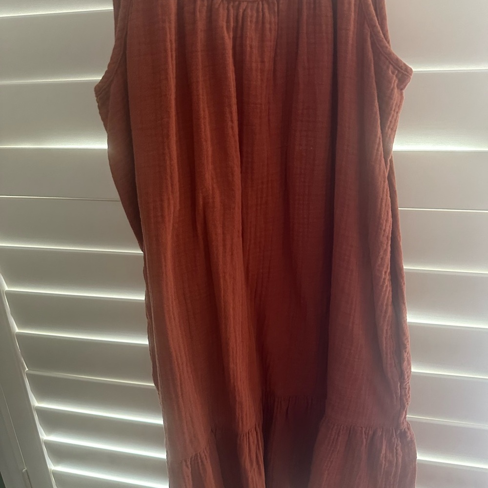 Universal Thread Rust Midi Dress - Picture 3 of 3